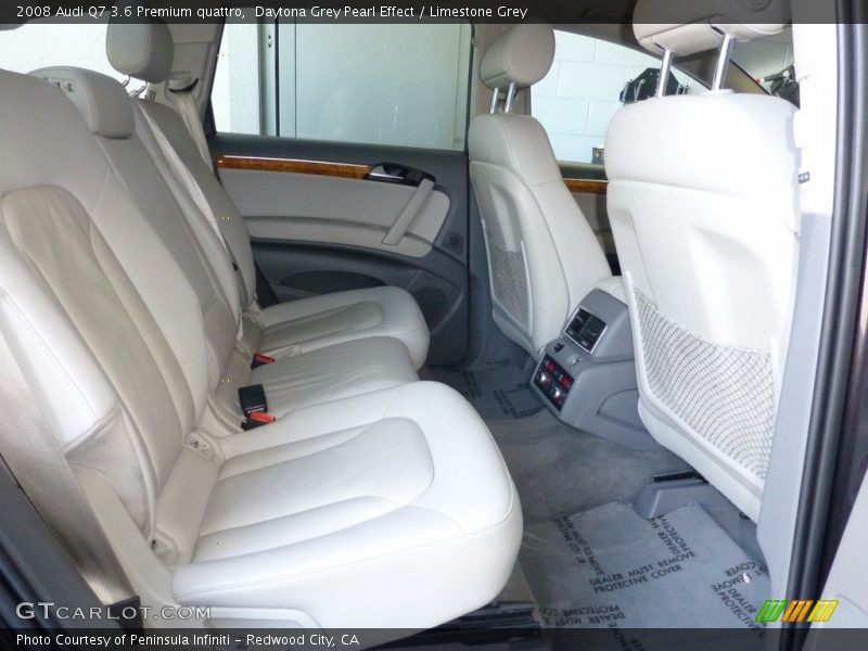 Daytona Grey Pearl Effect / Limestone Grey 2008 Audi Q7 3.6 Premium quattro