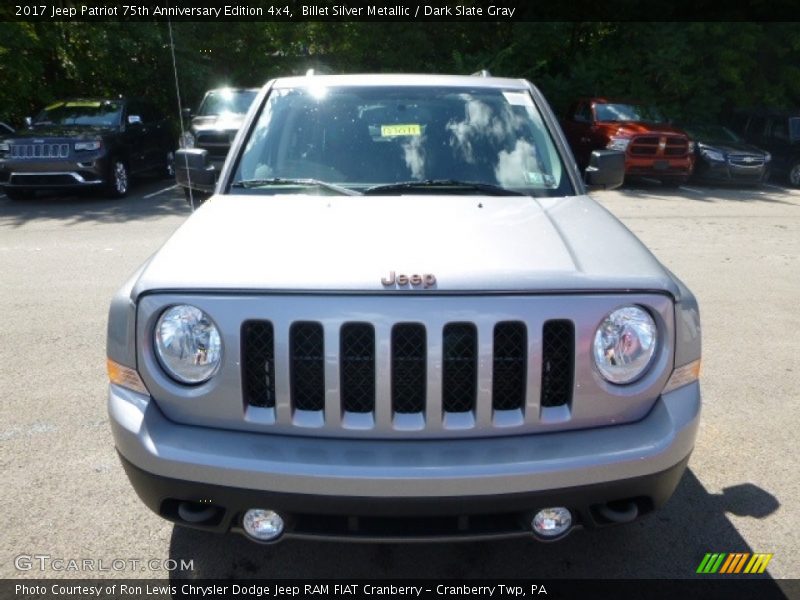 Billet Silver Metallic / Dark Slate Gray 2017 Jeep Patriot 75th Anniversary Edition 4x4