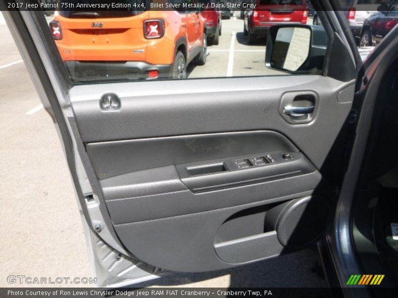 Billet Silver Metallic / Dark Slate Gray 2017 Jeep Patriot 75th Anniversary Edition 4x4