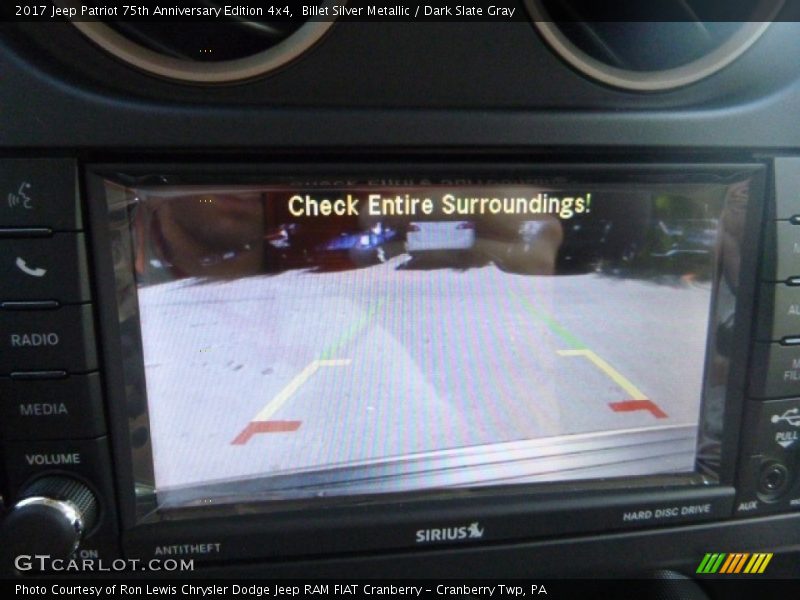 Billet Silver Metallic / Dark Slate Gray 2017 Jeep Patriot 75th Anniversary Edition 4x4
