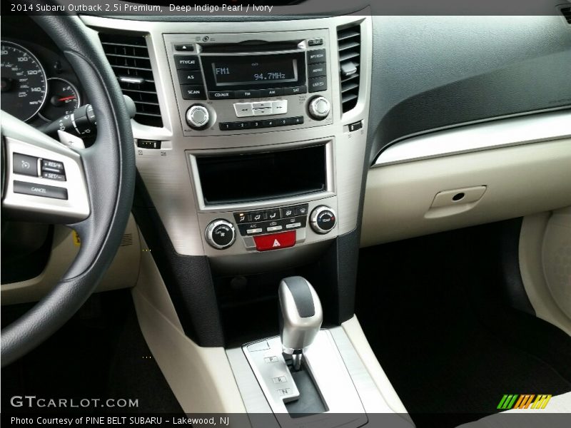 Deep Indigo Pearl / Ivory 2014 Subaru Outback 2.5i Premium