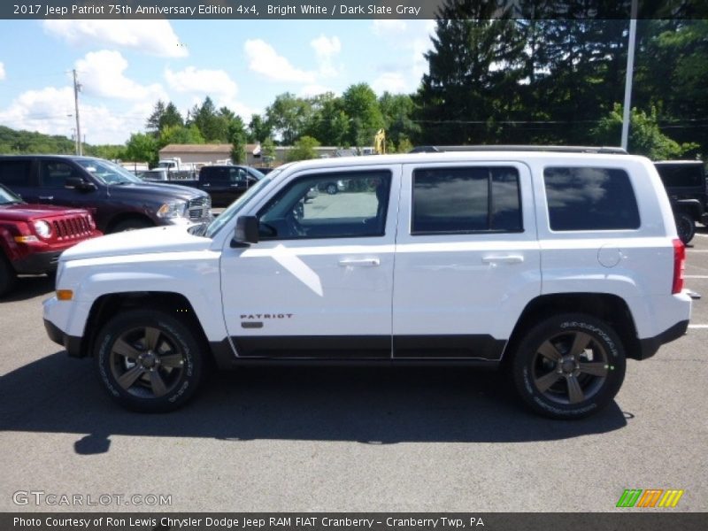 Bright White / Dark Slate Gray 2017 Jeep Patriot 75th Anniversary Edition 4x4