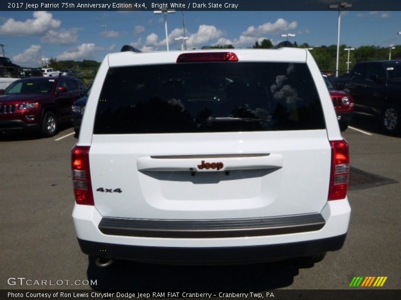 Bright White / Dark Slate Gray 2017 Jeep Patriot 75th Anniversary Edition 4x4