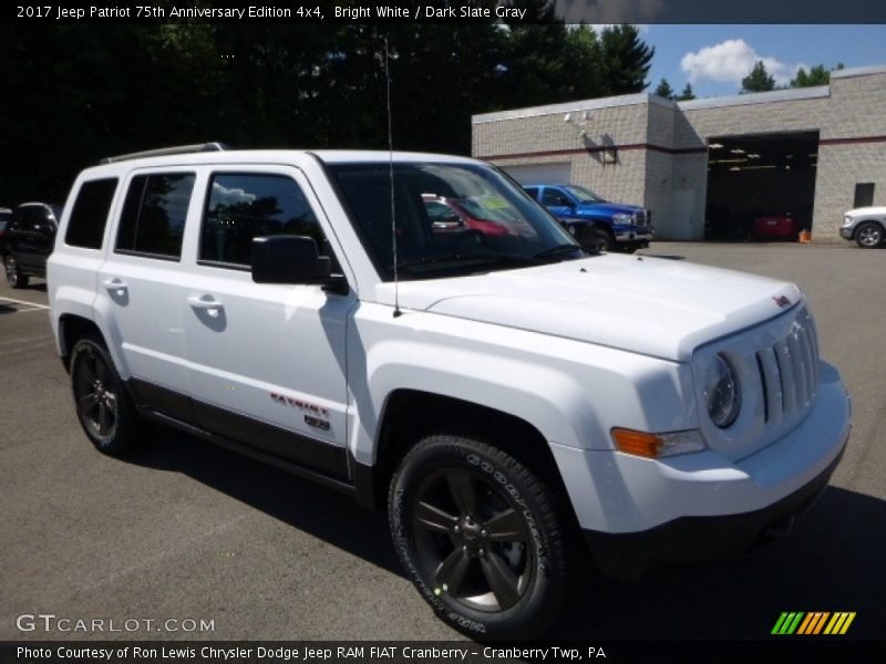 Bright White / Dark Slate Gray 2017 Jeep Patriot 75th Anniversary Edition 4x4