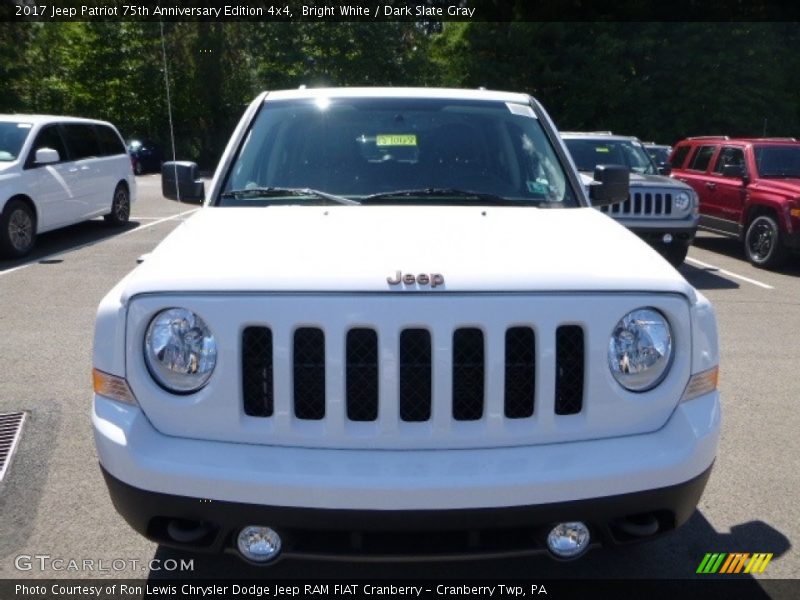 Bright White / Dark Slate Gray 2017 Jeep Patriot 75th Anniversary Edition 4x4