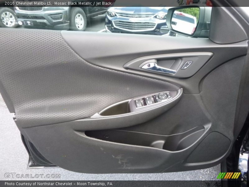 Mosaic Black Metallic / Jet Black 2016 Chevrolet Malibu LS