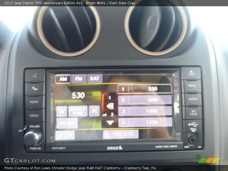 Bright White / Dark Slate Gray 2017 Jeep Patriot 75th Anniversary Edition 4x4