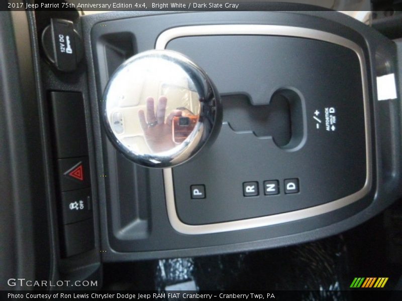 Bright White / Dark Slate Gray 2017 Jeep Patriot 75th Anniversary Edition 4x4
