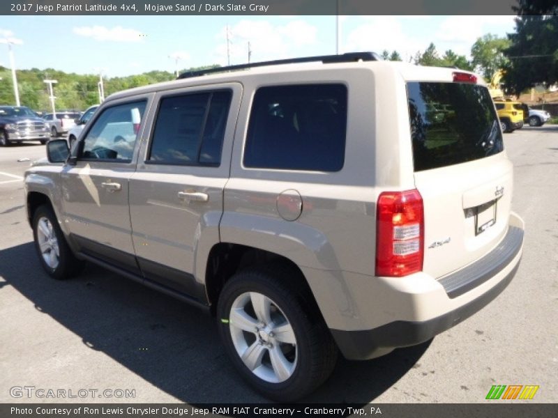 Mojave Sand / Dark Slate Gray 2017 Jeep Patriot Latitude 4x4
