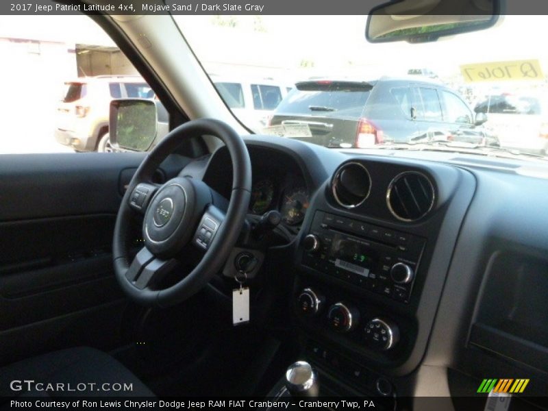 Mojave Sand / Dark Slate Gray 2017 Jeep Patriot Latitude 4x4