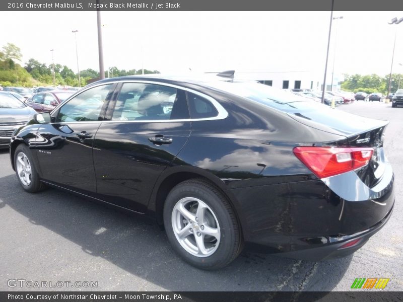 Mosaic Black Metallic / Jet Black 2016 Chevrolet Malibu LS