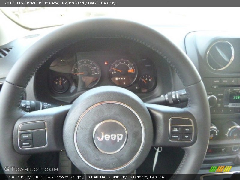 Mojave Sand / Dark Slate Gray 2017 Jeep Patriot Latitude 4x4