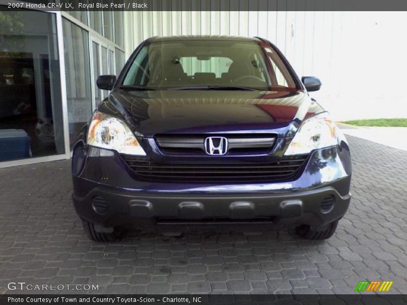 Royal Blue Pearl / Black 2007 Honda CR-V LX
