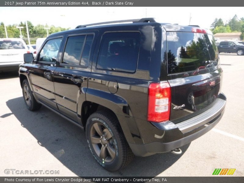 Black / Dark Slate Gray 2017 Jeep Patriot 75th Anniversary Edition 4x4