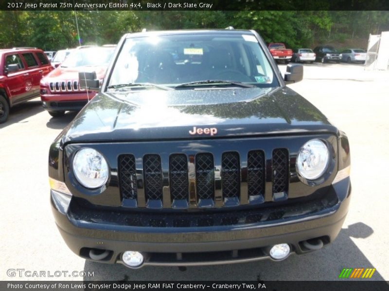 Black / Dark Slate Gray 2017 Jeep Patriot 75th Anniversary Edition 4x4