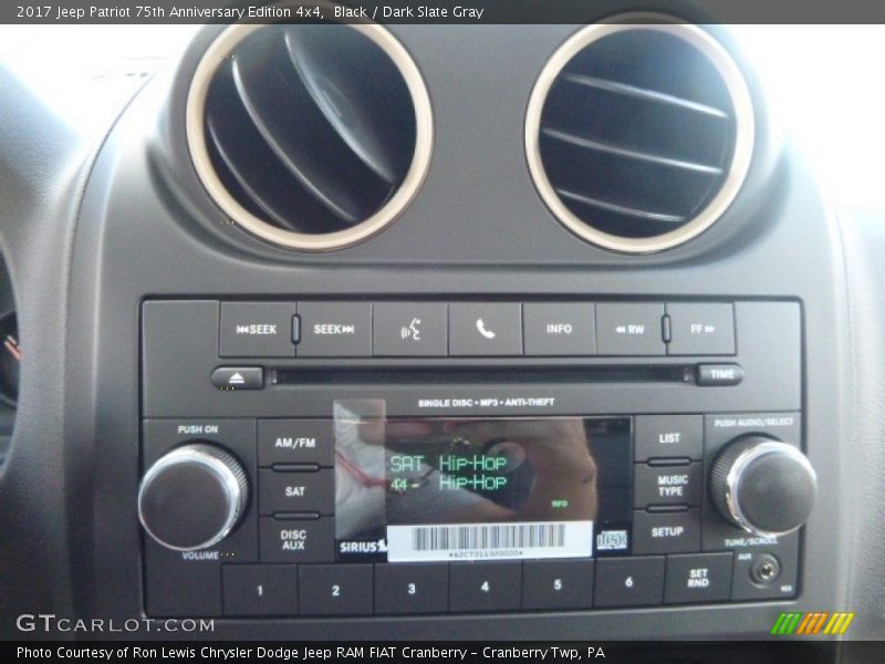 Black / Dark Slate Gray 2017 Jeep Patriot 75th Anniversary Edition 4x4