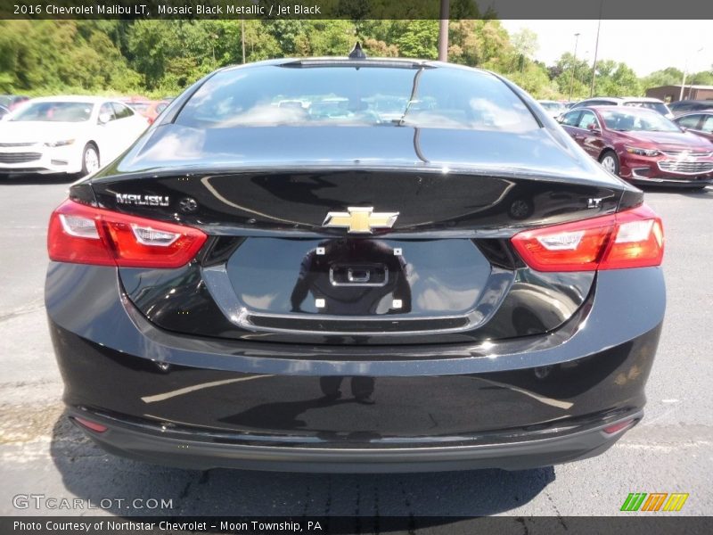 Mosaic Black Metallic / Jet Black 2016 Chevrolet Malibu LT