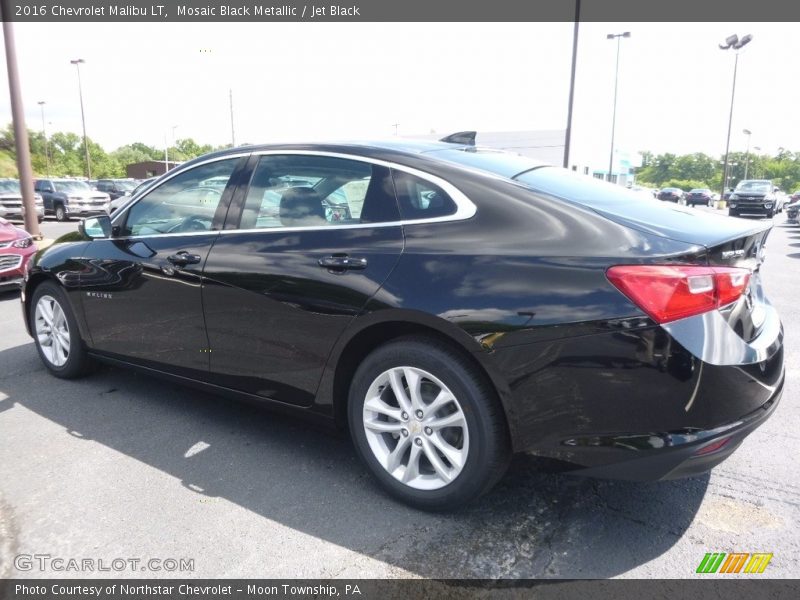 Mosaic Black Metallic / Jet Black 2016 Chevrolet Malibu LT