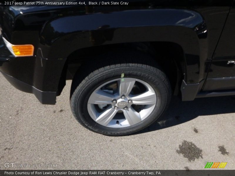 Black / Dark Slate Gray 2017 Jeep Patriot 75th Anniversary Edition 4x4