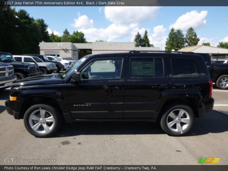 Black / Dark Slate Gray 2017 Jeep Patriot 75th Anniversary Edition 4x4