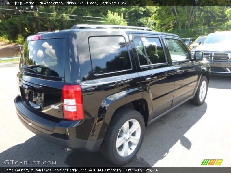 Black / Dark Slate Gray 2017 Jeep Patriot 75th Anniversary Edition 4x4