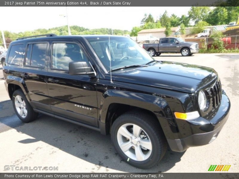 Black / Dark Slate Gray 2017 Jeep Patriot 75th Anniversary Edition 4x4