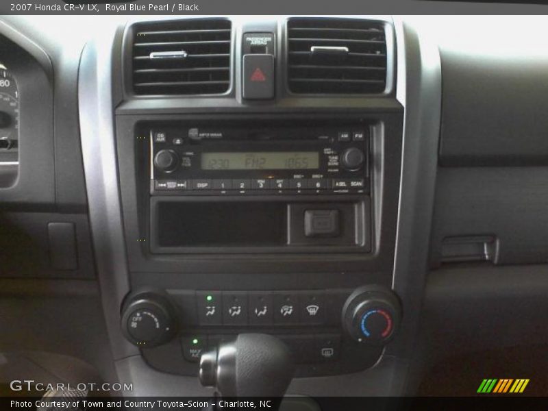 Royal Blue Pearl / Black 2007 Honda CR-V LX