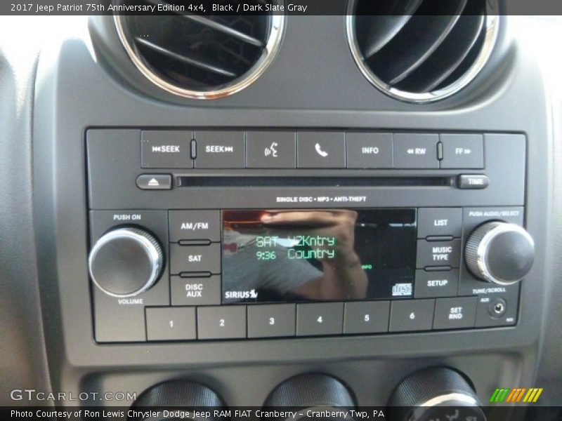 Black / Dark Slate Gray 2017 Jeep Patriot 75th Anniversary Edition 4x4