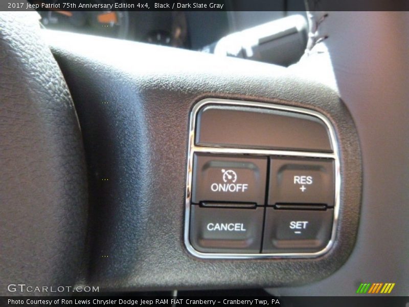 Black / Dark Slate Gray 2017 Jeep Patriot 75th Anniversary Edition 4x4