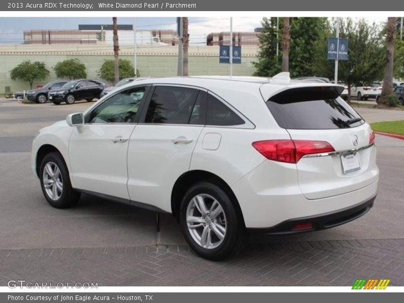 White Diamond Pearl / Parchment 2013 Acura RDX Technology