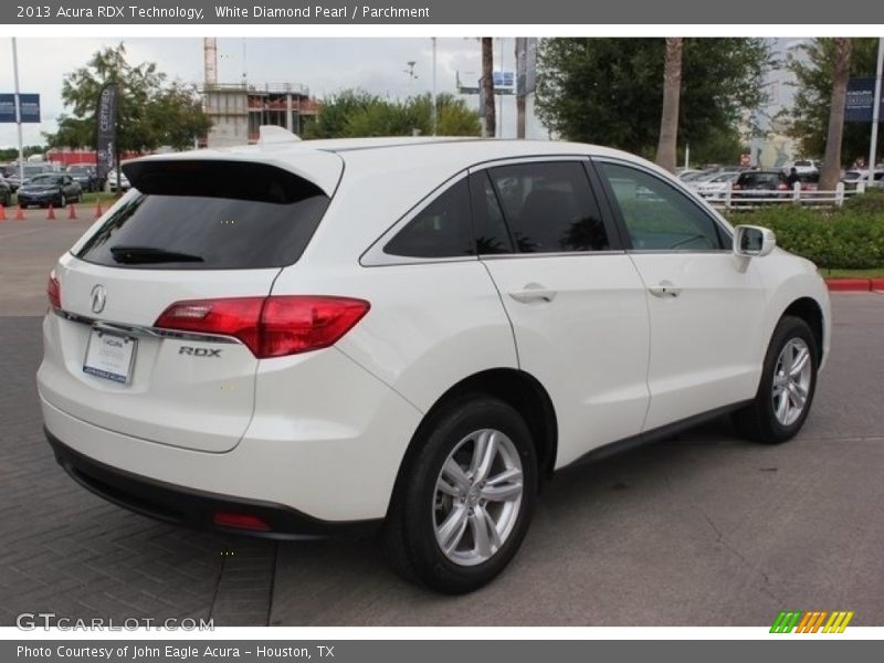White Diamond Pearl / Parchment 2013 Acura RDX Technology