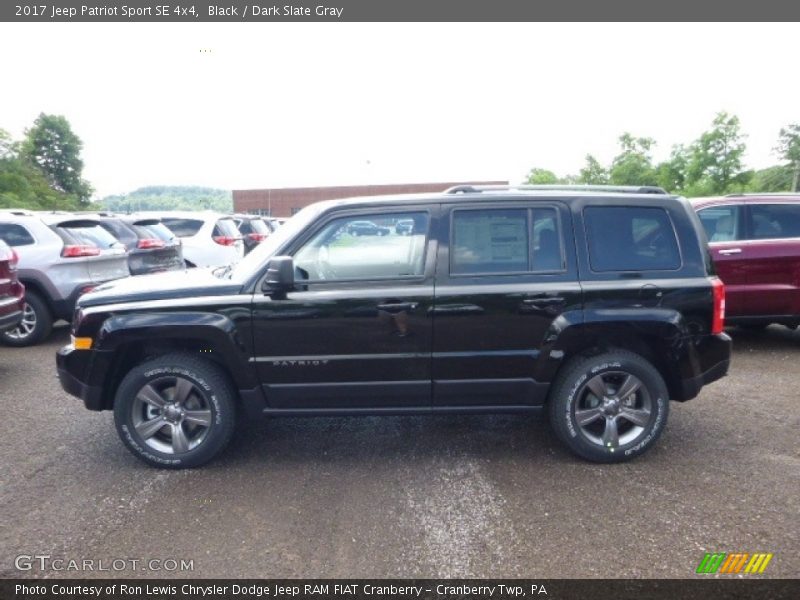 Black / Dark Slate Gray 2017 Jeep Patriot Sport SE 4x4