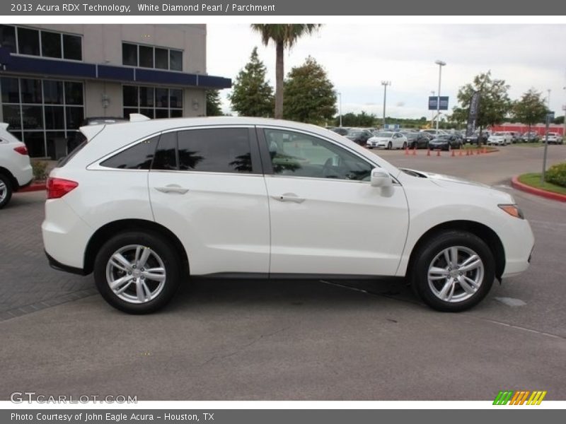 White Diamond Pearl / Parchment 2013 Acura RDX Technology