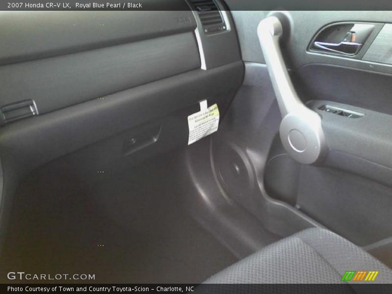 Royal Blue Pearl / Black 2007 Honda CR-V LX
