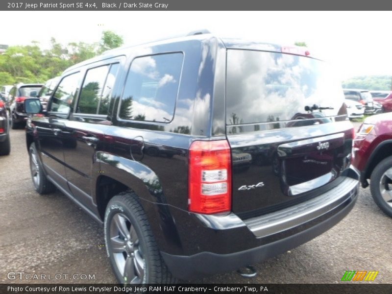 Black / Dark Slate Gray 2017 Jeep Patriot Sport SE 4x4