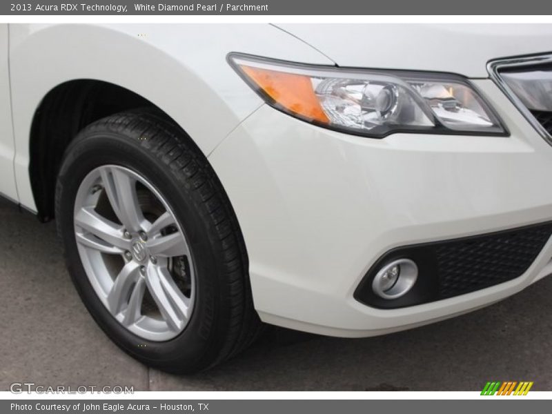 White Diamond Pearl / Parchment 2013 Acura RDX Technology