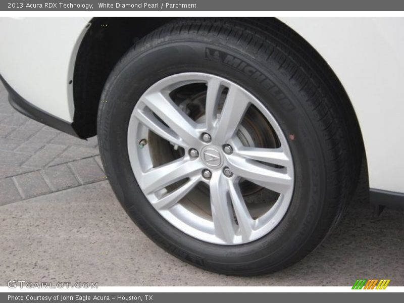 White Diamond Pearl / Parchment 2013 Acura RDX Technology