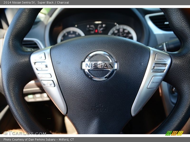Super Black / Charcoal 2014 Nissan Sentra SV