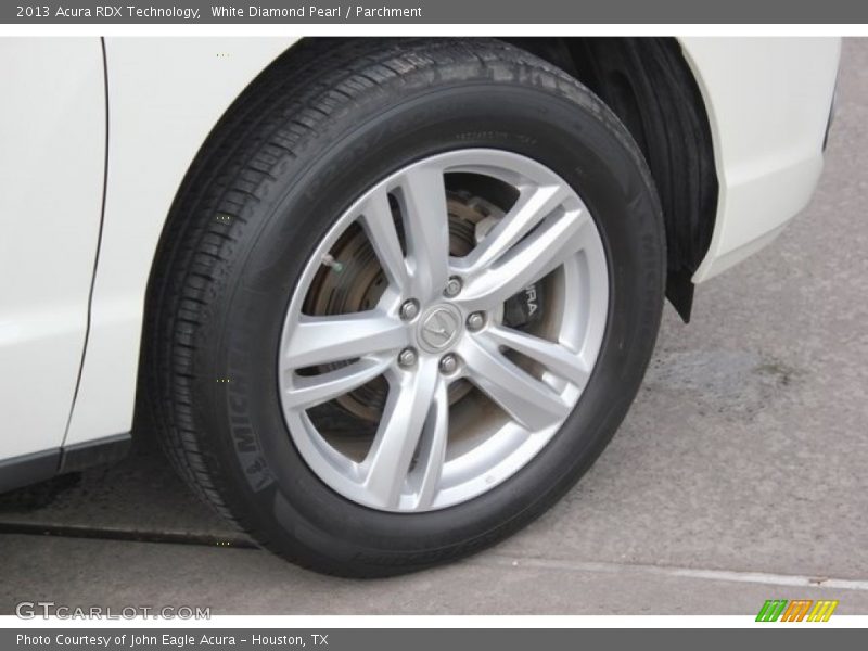 White Diamond Pearl / Parchment 2013 Acura RDX Technology