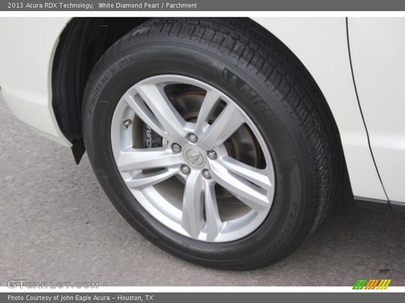 White Diamond Pearl / Parchment 2013 Acura RDX Technology