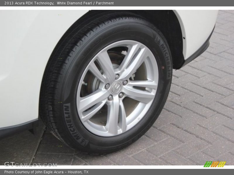 White Diamond Pearl / Parchment 2013 Acura RDX Technology