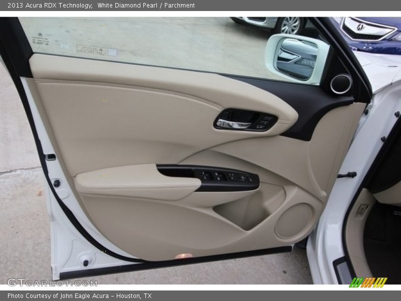 White Diamond Pearl / Parchment 2013 Acura RDX Technology