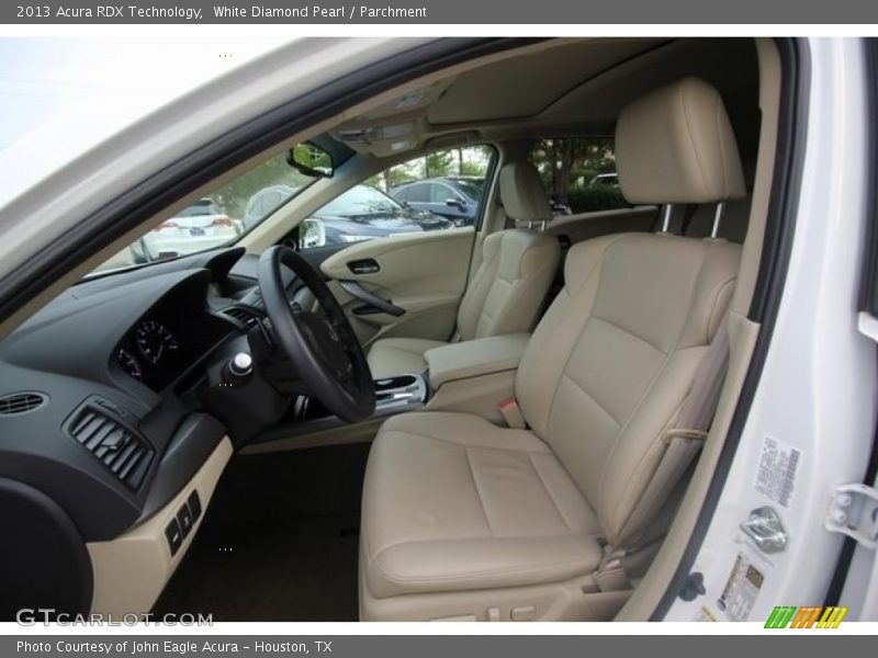 White Diamond Pearl / Parchment 2013 Acura RDX Technology