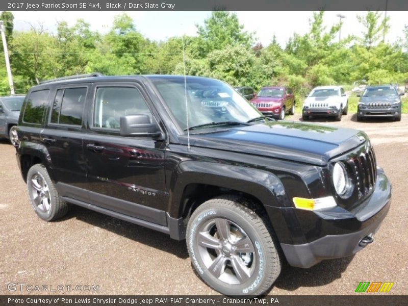 Black / Dark Slate Gray 2017 Jeep Patriot Sport SE 4x4
