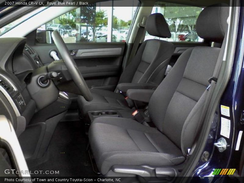 Royal Blue Pearl / Black 2007 Honda CR-V LX