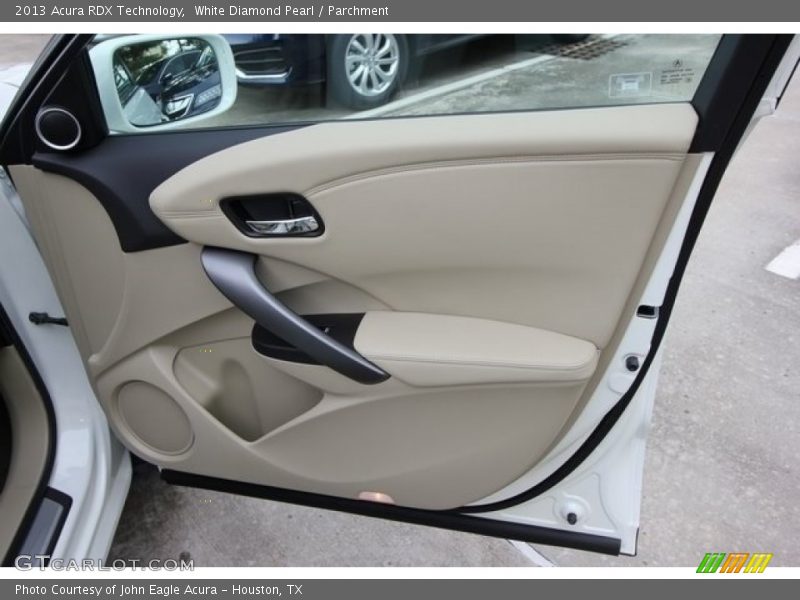 White Diamond Pearl / Parchment 2013 Acura RDX Technology