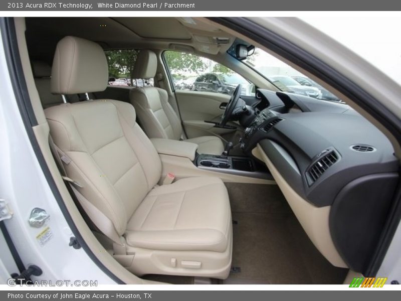 White Diamond Pearl / Parchment 2013 Acura RDX Technology