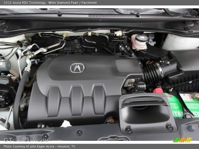 White Diamond Pearl / Parchment 2013 Acura RDX Technology