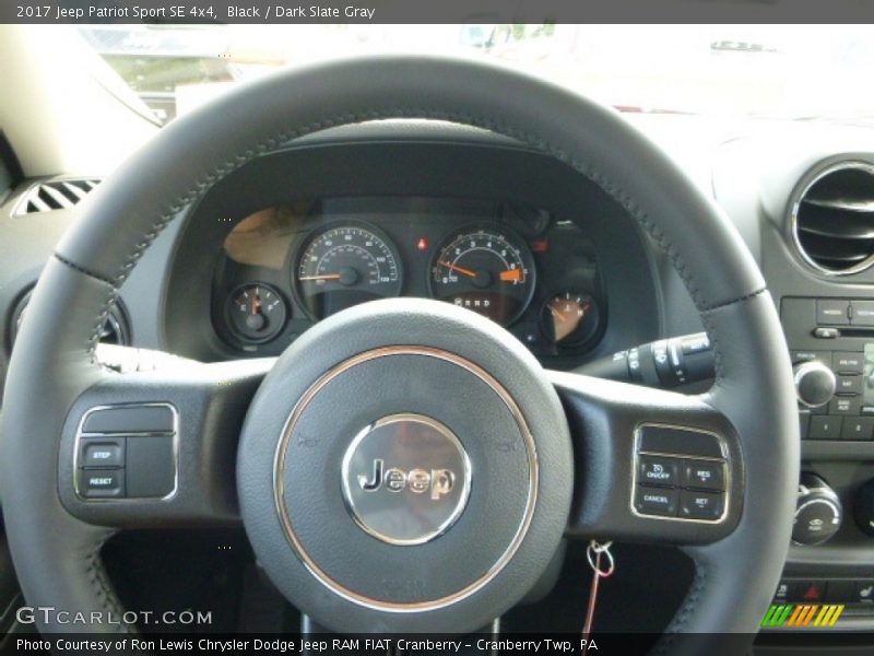 Black / Dark Slate Gray 2017 Jeep Patriot Sport SE 4x4