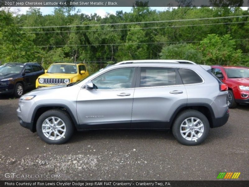  2017 Cherokee Latitude 4x4 Billet Silver Metallic